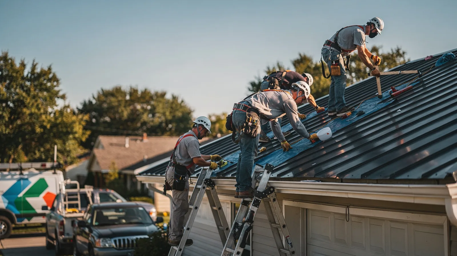 Metal Roof Installation in Flat Rock, IL near me